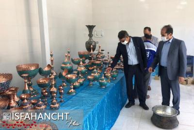 برپائی 107 غرفه صنایع‌دستی در شهرستان‌های استان اصفهان همزمان با نوروز 1400